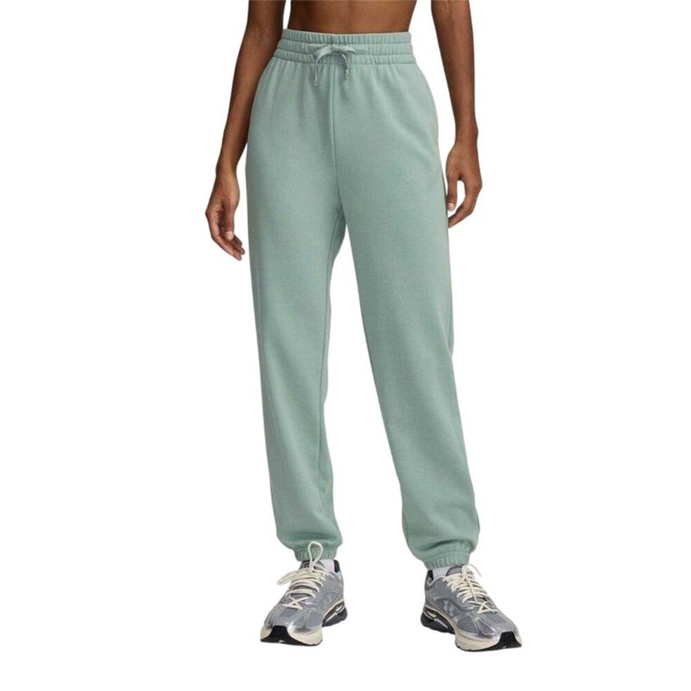 Under Armour Womens/Ladies Rival Terry Joggers / Green